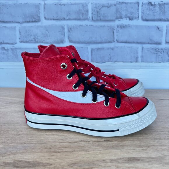 Coca Cola x Converse Chuck 70 Hi Men Shoes Sz 6.5 Sneakers Red White A17888C New main image 4